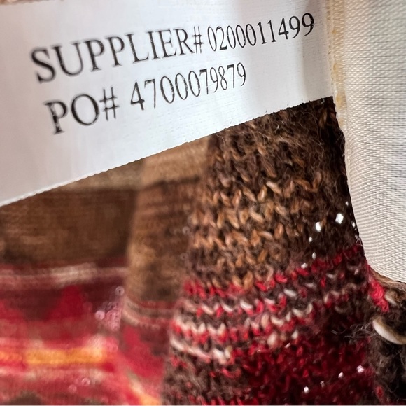 Ralph Lauren Denim and Supply Southwestern Printed Boat‎ Neck Sweater Top XSmall - Picture 6 of 12